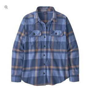 Patagonia Women's Long Sleeve Organic Cotton Midweight Fjord Flannel Shirt | XS
